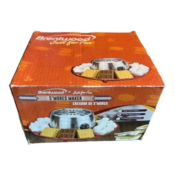 Brentwood S’mores maker Just For Fun Make S’mores Indoors No Open Flames 🔥 - Picture 1 of 5